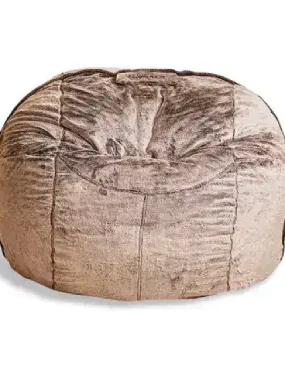 Brand New LoveSac City Sac COVER ONLY Bronze Wombat Fur